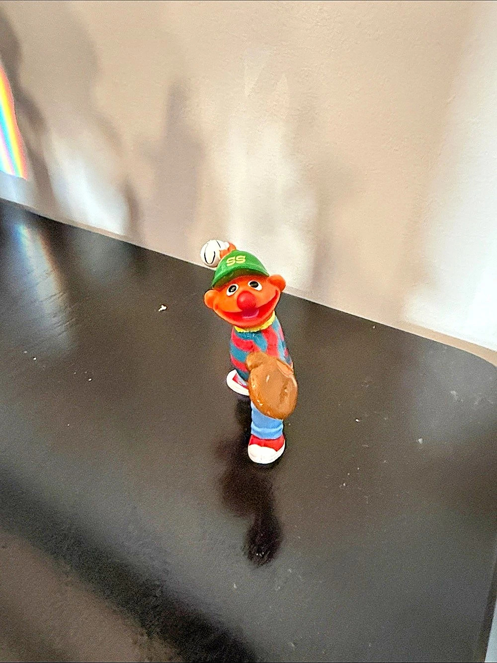Applause Ernie Playing Baseball PVC Figure